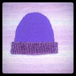 Two-Toned Purple Beanie Hat